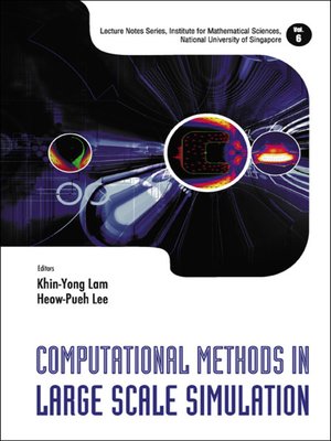 cover image of Computational Methods In Large Scale Simulation